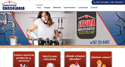 Desktop Screenshot of ferreteriacandelaria.com